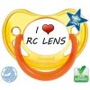 Tétine bébé I love le rc lens