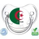 Tétine bébé drapeau de l'Algérie