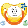 Tétine personnalisée avec le signe du Capricorne