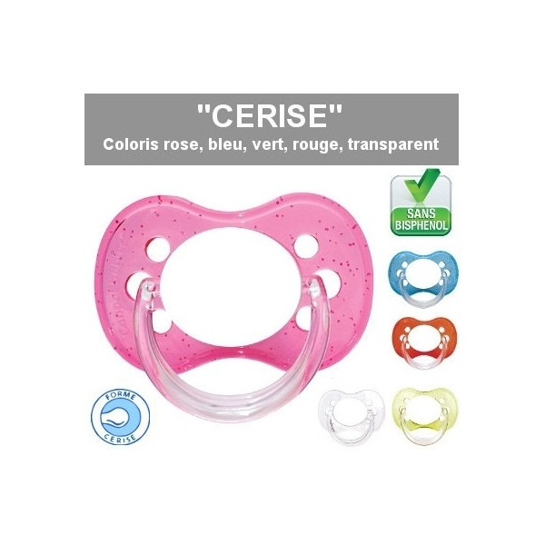 Tétine bébé avec un chevalier