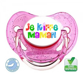 Tétine bébé je kiffe maman