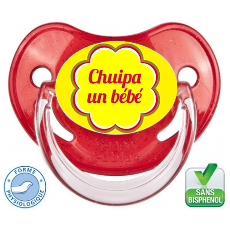 Sucette personnalisée Chuipa un bébé