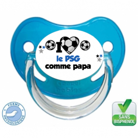 Tétine personnalisée club PSG