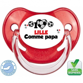 Tétine personnalisée club Lille