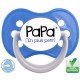 Tétine personnalisée, papa mais en plus petit