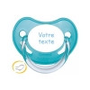 Tétine personnalisée Chupa bleu