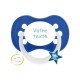 Tétine personnalisée owls marine