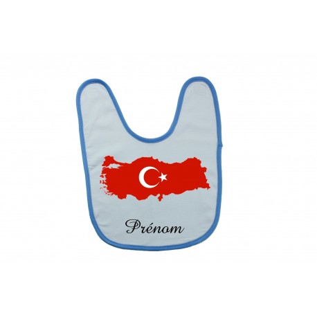 Bavoir personnalisé turquie prénom