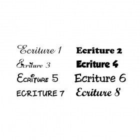 Bavoir personnalisé abeille et prénom