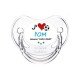 Tétine personnalisée i love l'om comme...