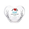 Tétine personnalisée i love l'om comme...