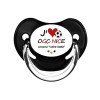 Tétine personnalisée i love l'ogc Nice comme...