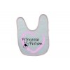 Bavoir bébé personnalisé princesse