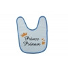 Bavoir bébé personnalisé prince prénom