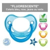 Tétine bébé fluo