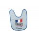 Bavoir personnalisé avec le drapeau Français