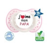 Tétine bébé j'aime mon papa