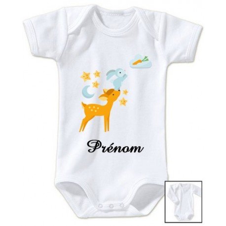 Body personnalisé bambi et prénom