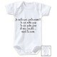Body personnalisé je suis une princesse