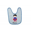 Bavoir personnalisé mini superman et prénom