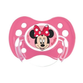 Tétine personnalisée Disney avec Minnie lot de 2 (taille 6 mois)
