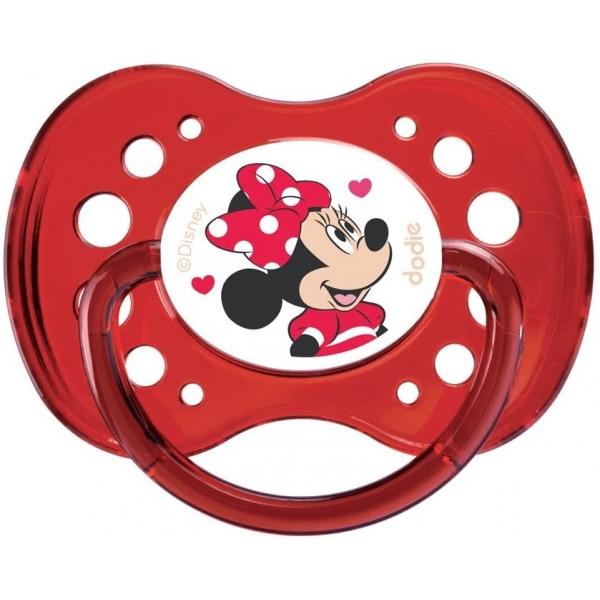 Tétine personnalisée Disney avec Minnie lot de 2 (taille 18 mois)