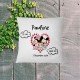 Coussin naissance personnalisé Minnie et Mickey