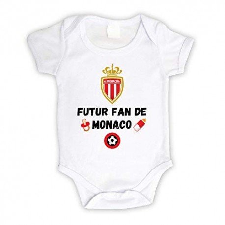 Body bébé personnalisé futur fan de Monaco