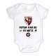 Body bébé personnalisé futur fan du FC Metz