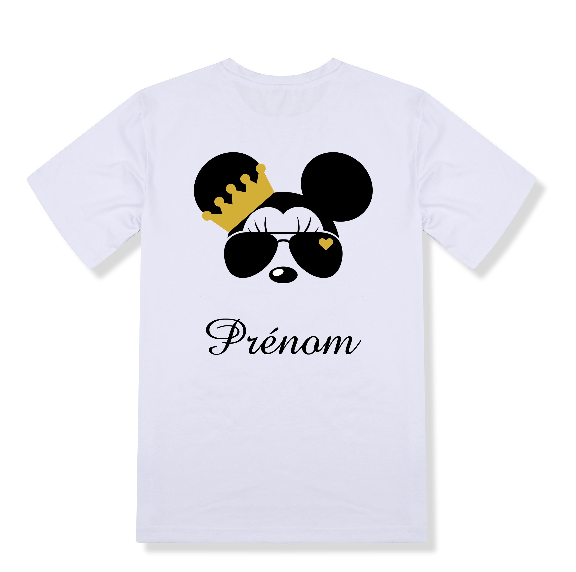 T-shirt Bébé Petite Princesse avec Prénom Personnalisé 