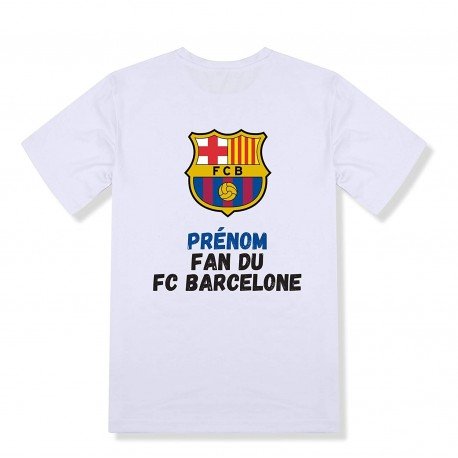 T-shirt enfant personnalisé Fc Barcelone