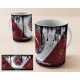 Mug tasse personnalisé Mercedes rouge
