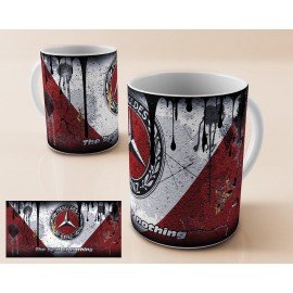 Mug tasse personnalisé Mercedes rouge