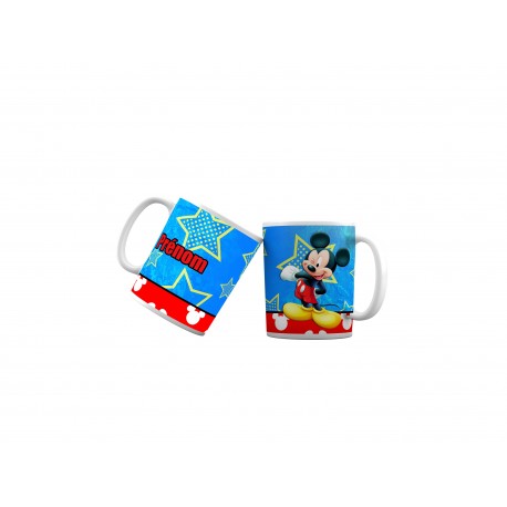 Mug tasse personnalisé Mickey design 2 et prénom
