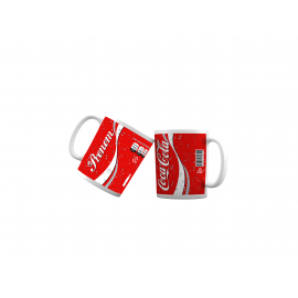 Mug tasse personnalisé Cola et prénom