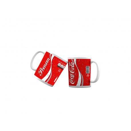 Mug tasse personnalisé Cola et prénom