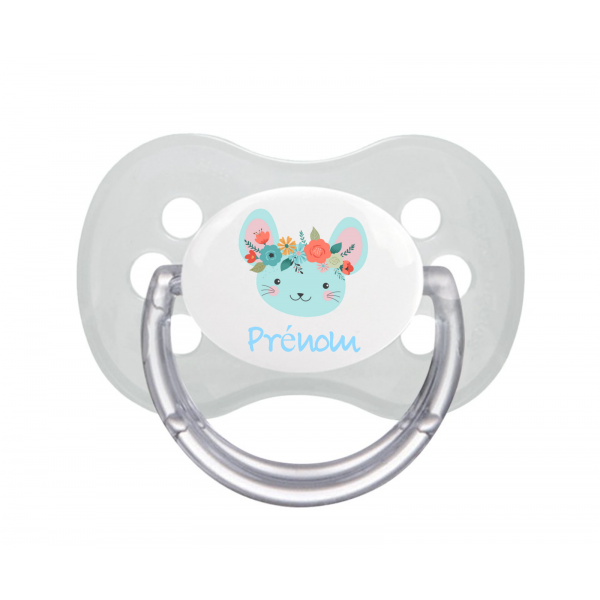 Tétine bébé avec une souris