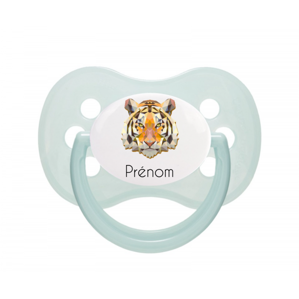 Tétine bébé avec un lion