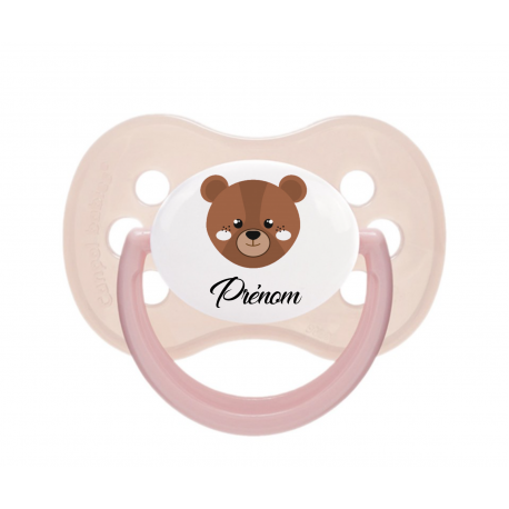 Tétine bébé avec un ourson