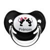 Tétine personnalisée minnie et mickey