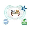 Tétine bébé un logo chien chat et le prénom