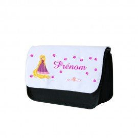 Trousse a crayon personnalisée princesse