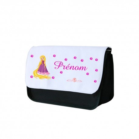 Trousse a crayon personnalisée princesse