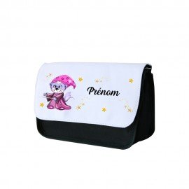 Trousse a crayon personnalisée magicienne