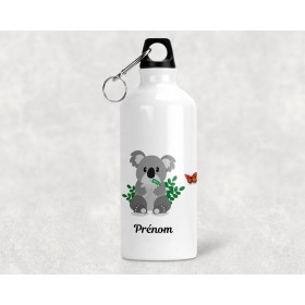 Gourde personnalisée avec une fée et prénom