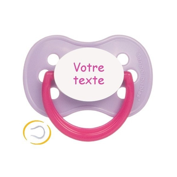 Tétine cerise rose violet