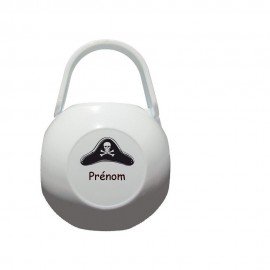 Boite à sucette personnalisée pirate et prénom