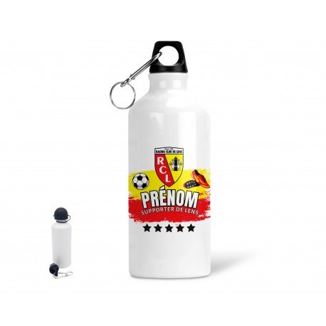 Gourde personnalisée Lens et prénom