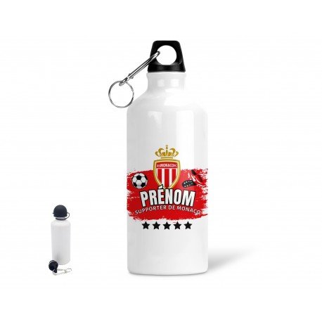 Gourde personnalisée Monaco et prénom