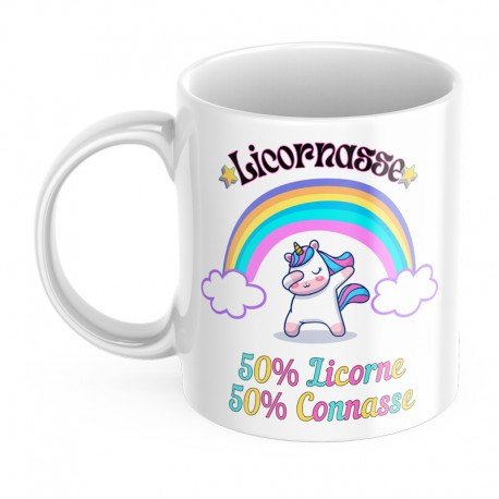 Mug tasse personnalisé licornasse